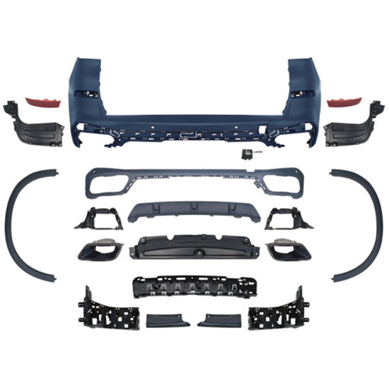Car Auto Spare Parts Rear Bumper Assy Spoiler Bodykit for BMW X5 Series G05  Modified to M-Tech 2019-2024 Rear Bumper,www.hongyangcorp.com,Car Auto Spare Parts Rear Bumper Assy Spoiler Bodykit for BMW X5 Series G05  Modified to M-Tech 2019-2024 Rear Bumper
