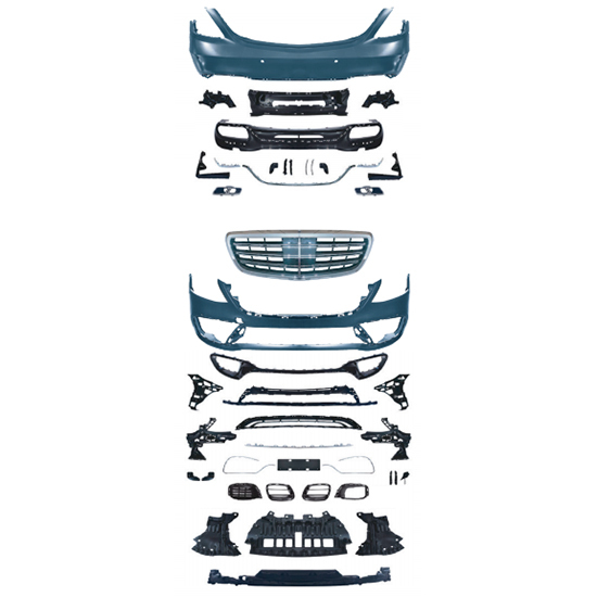 Auto Parts Car Front Bumper Grille Body Kits Rear Bumper for Mercedes Benz Class S W222 Upgrade to S63 2018-2020,www.hongyangcorp.com,Auto Parts Car Front Bumper Grille Body Kits Rear Bumper for Mercedes Benz Class S W222 Upgrade to S63 2018-2020