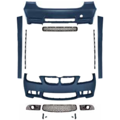 Car Modified Body Kit Rear Diffuser Mirror Cover Fog Lamp for BMW 3Series E90 Modified to M3 2005-2008 With Fog Lamp Hole Style