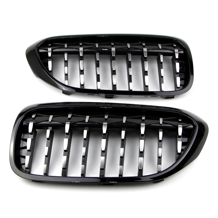 Auto Parts Kit Diamond All Black Repair Front Bumper Mesh Grille Car Front Grille Fit for BMW 5 Series G30 G38 2018-2020,www.hongyangcorp.com,Auto Parts Kit Diamond All Black Repair Front Bumper Mesh Grille Car Front Grille Fit for BMW 5 Series G30 G38 2018-2020