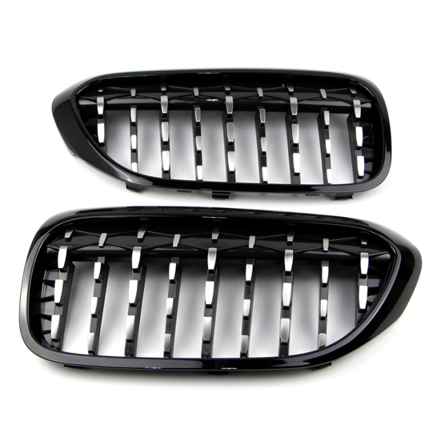 Auto Parts Kit Diamond All Black Repair Front Bumper Mesh Grille Car Front Grille Fit for BMW 5 Series G30 G38 2018-2020,www.hongyangcorp.com,Auto Parts Kit Diamond All Black Repair Front Bumper Mesh Grille Car Front Grille Fit for BMW 5 Series G30 G38 2018-2020