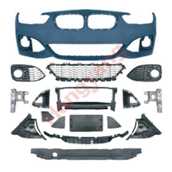 Vehicle Spare Parts Car Bodykit Front Bumper Assy for BMW 1 Series F20 Modified to M-Tech 2015-2018 With Fog Lamp Hole Style,www.hongyangcorp.com,Vehicle Spare Parts Car Bodykit Front Bumper Assy for BMW 1 Series F20 Modified to M-Tech 2015-2018 With Fog Lamp Hole Style