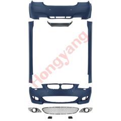 Auto Spare Parts Car Front Bumper Assy Grille Front Lip Spoiler Bodykit for BMW 5 Series E60 Modified to M5 2004-2007