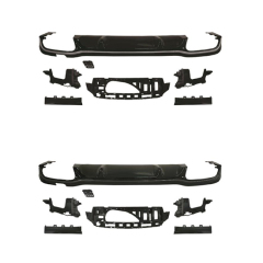 Auto Parts Car Rear Bumper Rear Diffuser for Mercedes Benz Class E W213 Upgrade to AMG63 2021-2023 Silver/Black,www.hongyangcorp.com,Auto Parts Car Rear Bumper Rear Diffuser for Mercedes Benz Class E W213 Upgrade to AMG63 2021-2023 Silver/Black