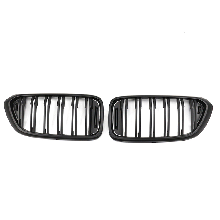 Car Parts Wholesale Car Exterior Accessories Double Slat Carbon Look Car Front Grille for BMW 6 Series G32 GT