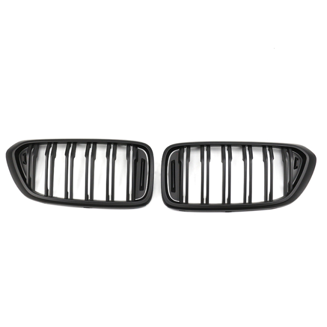 Car Parts Wholesale Car Exterior Accessories Double Slat Carbon Look Car Front Grille for BMW 6 Series G32 GT