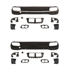 Auto Parts Car Body Kits Rear Bumper Rear Diffuser for Mercedes Benz Class GLE W167 Upgrade to AMG53 2020-2024 Silver/Black,www.hongyangcorp.com,Auto Parts Car Body Kits Rear Bumper Rear Diffuser for Mercedes Benz Class GLE W167 Upgrade to AMG53 2020-2024 Silver/Black