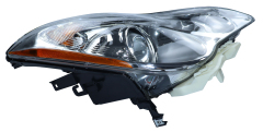 Vehicle Spare Parts Replacement Head Lamp Composite Halogen for Infiniti EX35 EX37 QX50 2008-2017 Assy With Bulb USA Body Parts