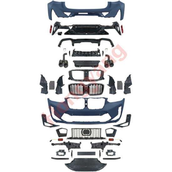 Car Front Lip Spoiler Bodykit for BMW X4Series G02 18-21 Modified to X4M 2022+ Old to NewSport Car No Need Change Lamps,www.hongyangcorp.com,Car Front Lip Spoiler Bodykit for BMW X4Series G02 18-21 Modified to X4M 2022+ Old to NewSport Car No Need Change Lamps