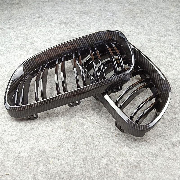 Auto Parts Car Accessories Double Slat Front Grille Carbon Look Car Grill for BMW E92 2010-2013 Body Kit,www.hongyangcorp.com,Auto Parts Car Accessories Double Slat Front Grille Carbon Look Car Grill for BMW E92 2010-2013 Body Kit