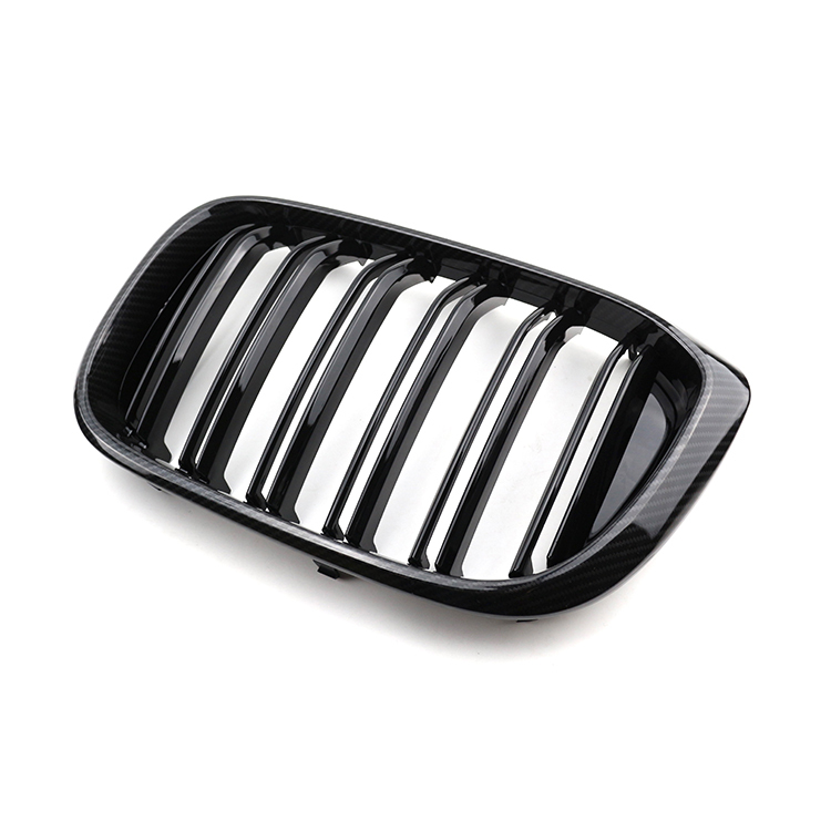 Car Body Kits Carbon Look Dual Slat Front Bumper Mesh Guard Grille Car Front Grille Fit for BMW Series X3 G01 2017,www.hongyangcorp.com,Car Body Kits Carbon Look Dual Slat Front Bumper Mesh Guard Grille Car Front Grille Fit for BMW Series X3 G01 2017
