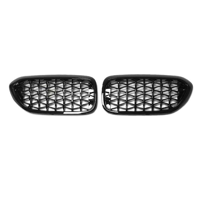 Auto Parts Kit Diamond All Black Repair Front Bumper Mesh Grille Car Front Grille Fit for BMW 5 Series G30 G38 2018-2020,www.hongyangcorp.com,Auto Parts Kit Diamond All Black Repair Front Bumper Mesh Grille Car Front Grille Fit for BMW 5 Series G30 G38 2018-2020