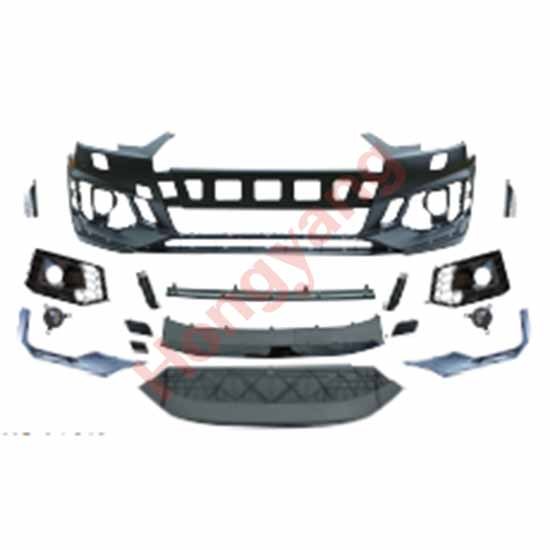 Car Auto Spare Parts Bodykit Front Bumper Assy for Audi A4  Upgrade to RS4 2017 2018 2019 2020,www.hongyangcorp.com,Car Auto Spare Parts Bodykit Front Bumper Assy for Audi A4  Upgrade to RS4 2017 2018 2019 2020
