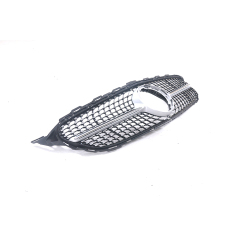 Wholesale Car Accessories Diamond Black/Silver  Mesh Car Front Grille for Mercedes Benz Class C W205 2019-IN,www.hongyangcorp.com,Wholesale Car Accessories Diamond Black/Silver  Mesh Car Front Grille for Mercedes Benz Class C W205 2019-IN