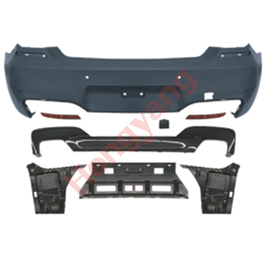 Auto Spare Parts Car Bodykit Rear Bumper Assy for BMW 6Series F06 F12 F13 Modified to M-Tech 2011-2018