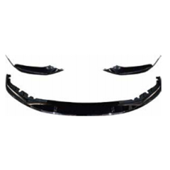 Auto Parts Car Front Bumper Front Lip for BMW 5Series G30 G38 Modified to M-Performance 2018-2020 AGloss Black/BCarbon Look