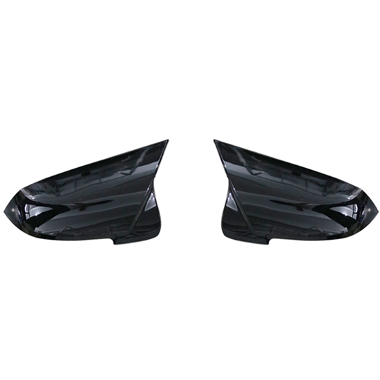 Auto Parts Car Front Bumper Mirror Cover Bodykit for BMW 5Series F10 F18  Modified to M5 2015-2017 A.Gloss Black/B.Carbon Look