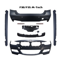 Vehicle Spare Parts for BMW 3 Series F30 F35 Upgrade to MT Car Bodykit for F30 MT Car Bumper Side Skirt Rear Bumper Diffuser