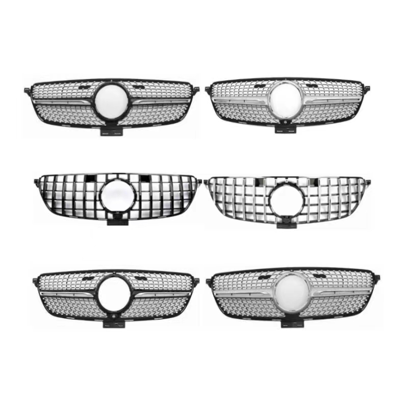 Vehicle Spare Parts Car Front Bumper Grille GTR/Diamond for Mercedes Benz Class GLE W292 GL X164 Double Lines Three Lines,www.hongyangcorp.com,Vehicle Spare Parts Car Front Bumper Grille GTR/Diamond for Mercedes Benz Class GLE W292 GL X164 Double Lines Three Lines