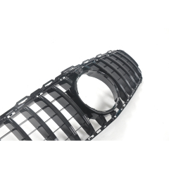 GT Style Car Front Grille Silver/Black Front Bumper Grille for Mercedes Benz C Class W205 2014-2018,www.hongyangcorp.com,GT Style Car Front Grille Silver/Black Front Bumper Grille for Mercedes Benz C Class W205 2014-2018