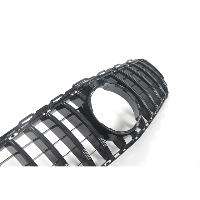 GT Style Car Front Grille Silver/Black Front Bumper Grille for Mercedes Benz C Class W205 2014-2018,www.hongyangcorp.com,GT Style Car Front Grille Silver/Black Front Bumper Grille for Mercedes Benz C Class W205 2014-2018