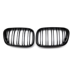 Double Slat Gloss Black