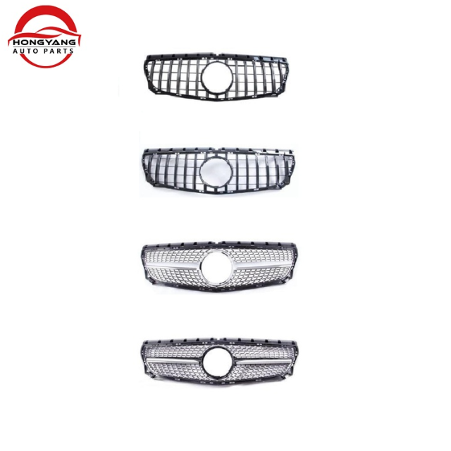 Hot Sale Auto Diamond Style Silver Front Bumper Radiator Grille Car Grille for Mercedes Benz Class B W246 2012-2014,www.hongyangcorp.com,Hot Sale Auto Diamond Style Silver Front Bumper Radiator Grille Car Grille for Mercedes Benz Class B W246 2012-2014