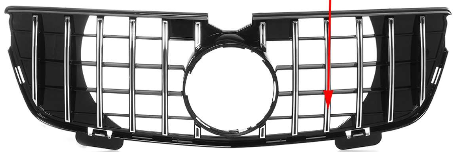 Hot Selling Auto Body Parts Car Bumper Grille ABS Plastic Car Grills for Mercedes Benz GL Class X164 3 Line 2010-2012 Universal,www.hongyangcorp.com,Hot Selling Auto Body Parts Car Bumper Grille ABS Plastic Car Grills for Mercedes Benz GL Class X164 3 Line 2010-2012 Universal