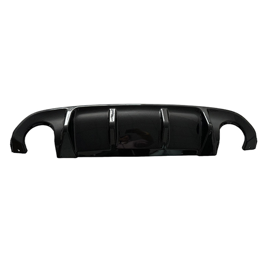 Auto Part Car Rear Bumper Rear Diffuser for Infiniti Q50 2014-2017 Gloss Black/  Carbon Look