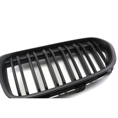 Auto Parts Dealers Matte Black Dual Slat Front Bumper Mesh Radiator Grille Car Front Grille Fit for BMW F52 2016-2020