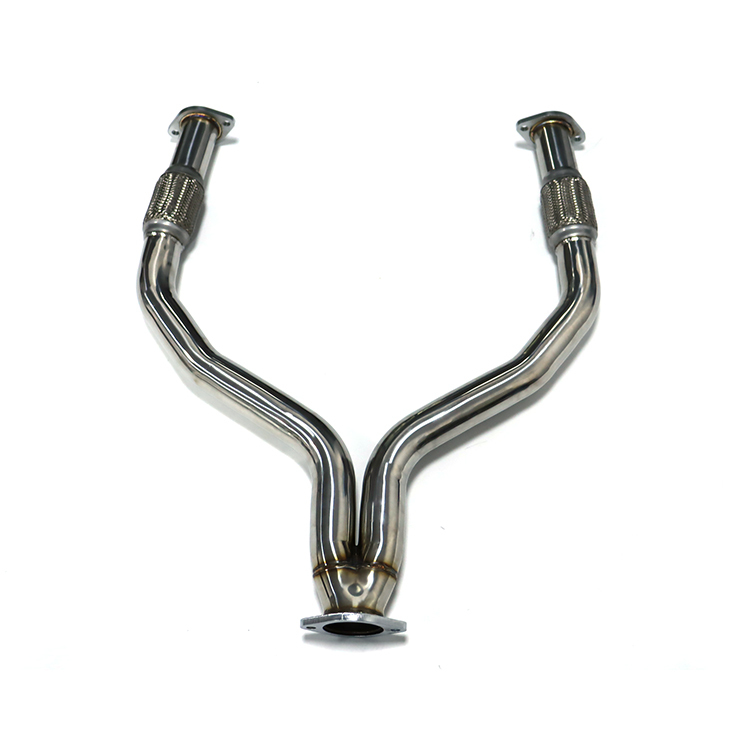 Auto Parts Stainless Steel Rear Bumper Car Exhaust Y-Pipe for Infiniti G37X/Q50 2012-2022,www.hongyangcorp.com,Auto Parts Stainless Steel Rear Bumper Car Exhaust Y-Pipe for Infiniti G37X/Q50 2012-2022