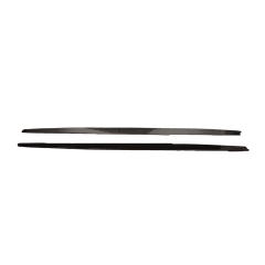 Auto Car Side Skirts Body Kits for BMW 3 Series F30 F35 Upgrade to M Performance 13-18 Side Skirts A.Gloss Black/B.Carbon Look