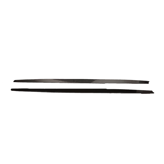 Auto Car Side Skirts Body Kits for BMW 3 Series F30 F35 Upgrade to M Performance 13-18 Side Skirts A.Gloss Black/B.Carbon Look