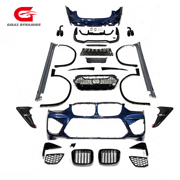 Automobile Body Kit for BMW X4 Series G02 Upgrade to X4 X4M Front Grille/Lip Rear Diffuser Top Spoiler Tail Throat,www.hongyangcorp.com,Automobile Body Kit for BMW X4 Series G02 Upgrade to X4 X4M Front Grille/Lip Rear Diffuser Top Spoiler Tail Throat