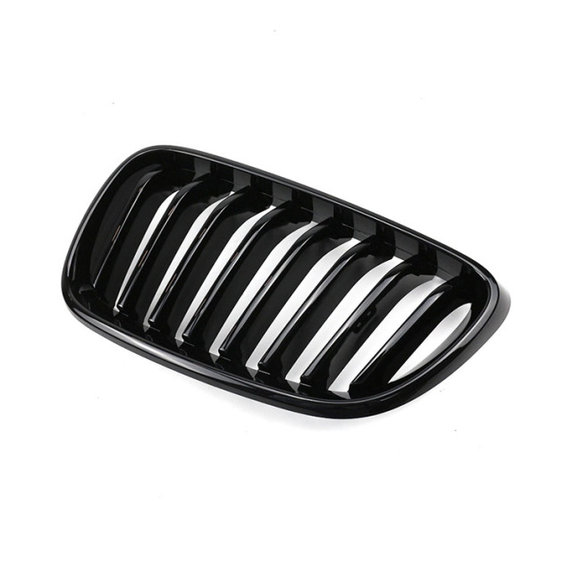 Factory Price Car Accessories Supplier Double Slat Gloss/Matte Black Car Front Bumper Grill for BMW 2 Series F22/F23 2013-IN