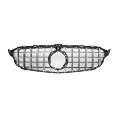Facelift Kit Car Bumper Grille for Mercedes Benz Class C W205 2019-IN Diamond/GTR Style,www.hongyangcorp.com,Facelift Kit Car Bumper Grille for Mercedes Benz Class C W205 2019-IN Diamond/GTR Style