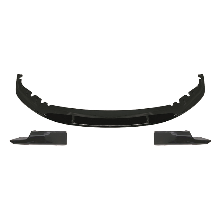 Car BodyKit Car Bumper  Front Lip for BMW 3Series F30 F35 Upgrade to M Tech 2013-2018 A.Gloss Black/B.Carbon Look