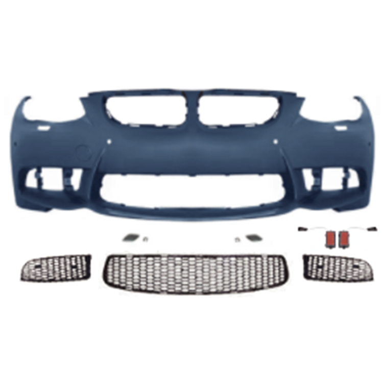 Car Body Kit Front Bumper Assy for BMW 3Series E92 Modified to M3 2010-2013 All Mesh Style
