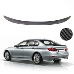 Auto Accessories M5 Style Carbon Look Rear Trunk Spoiler Fit for BMW Series 5 Series F10 2011-2016