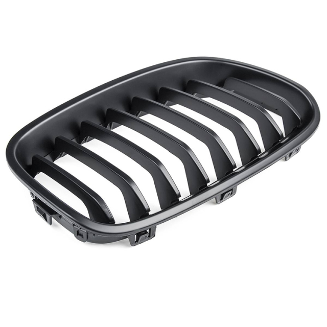 Car Spare Parts Trade Single Slat Gloss Black M Color Grill Grille for BMW 1 Series F20 2012-2014,www.hongyangcorp.com,Car Spare Parts Trade Single Slat Gloss Black M Color Grill Grille for BMW 1 Series F20 2012-2014