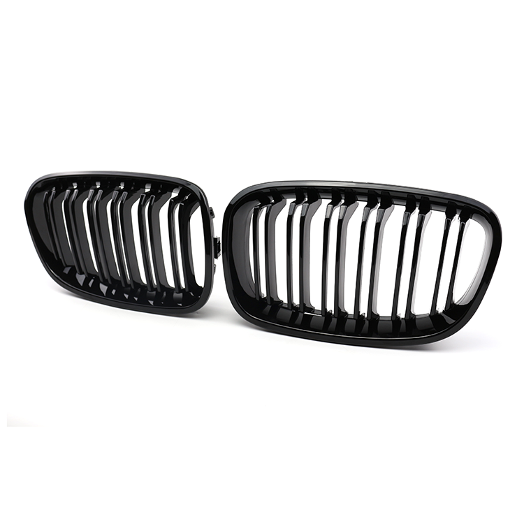 Wholesale Car Grill Black Dual Slat Design Front Bumper Mesh Radiator Grille for BMW F20 2012-2014,www.hongyangcorp.com,Wholesale Car Grill Black Dual Slat Design Front Bumper Mesh Radiator Grille for BMW F20 2012-2014
