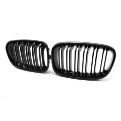 Wholesale Car Grill Black Dual Slat Design Front Bumper Mesh Radiator Grille for BMW F20 2012-2014,www.hongyangcorp.com,Wholesale Car Grill Black Dual Slat Design Front Bumper Mesh Radiator Grille for BMW F20 2012-2014