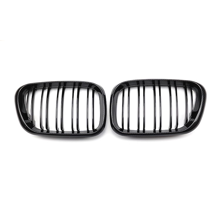 Fast Delivery Gloss Black ABS Car Front Bumper Grille for BMW X5/X6 Series E53 1999-2003 Double Slat,www.hongyangcorp.com,Fast Delivery Gloss Black ABS Car Front Bumper Grille for BMW X5/X6 Series E53 1999-2003 Double Slat