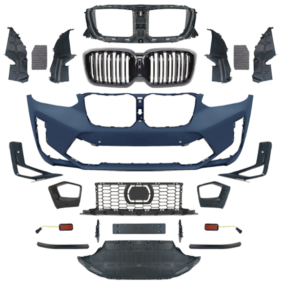 Car Auto Parts Front Bumper Assy Bodykit for BMW X3 Series G01 G08 2018-2021 Modified to X3M 2022+ No Need Change Lamps,www.hongyangcorp.com,Car Auto Parts Front Bumper Assy Bodykit for BMW X3 Series G01 G08 2018-2021 Modified to X3M 2022+ No Need Change Lamps