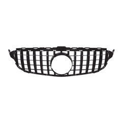 Car Body Kits Front Bumper Grille Black for Mercedes Benz Class C W205/C205 Upgrade to GT-R 2019-2021 Auto Parts Grille,www.hongyangcorp.com,Car Body Kits Front Bumper Grille Black for Mercedes Benz Class C W205/C205 Upgrade to GT-R 2019-2021 Auto Parts Grille