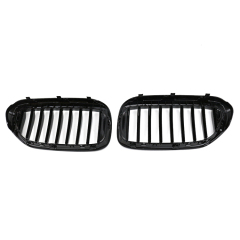 Automotive Parts Gloss Black Single Slat Front Bumper Mesh Guard Grille Car Front Grille Fit for BMW Series 5 G30 2017-2020,www.hongyangcorp.com,Automotive Parts Gloss Black Single Slat Front Bumper Mesh Guard Grille Car Front Grille Fit for BMW Series 5 G30 2017-2020