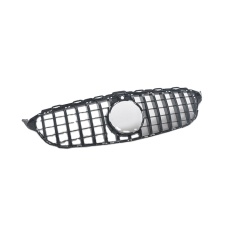 GTR Style Black Front Grille for Mercedes Benz C Class W205 2015-2018 Modified Parts Car Grill for W205 BENZ Accessories,www.hongyangcorp.com,GTR Style Black Front Grille for Mercedes Benz C Class W205 2015-2018 Modified Parts Car Grill for W205 BENZ Accessories