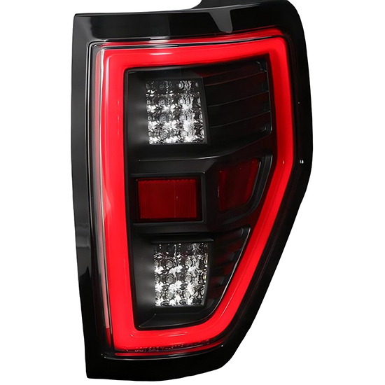 Auto Parts Tail Lights Matte Black and clear Shade Matte Black Decorative Frame for Ford F150 2009-2014,www.hongyangcorp.com,Auto Parts Tail Lights Matte Black and clear Shade Matte Black Decorative Frame for Ford F150 2009-2014