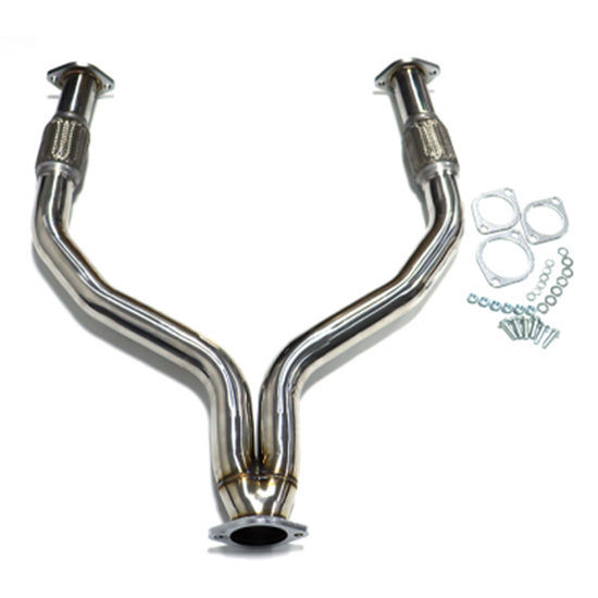 Hot Sale High Quality Auto Car Parts Exhaust Y-Pipe for Infiniti G37X Q50 AWD 12-22 Stainless Steel