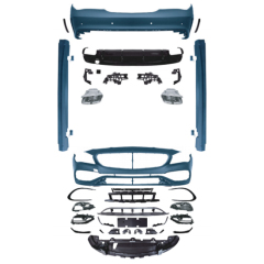 Auto Parts Car Rear Bumper Grille Side Skirt Car Body Kits for Mercedes Benz Class CLA W117 Upgrade to AMG45 2013-2019,www.hongyangcorp.com,Auto Parts Car Rear Bumper Grille Side Skirt Car Body Kits for Mercedes Benz Class CLA W117 Upgrade to AMG45 2013-2019